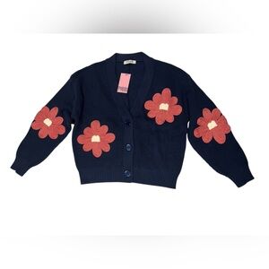 Nora daisy Embroidered cardigan by Smash + Tess brand new with tags